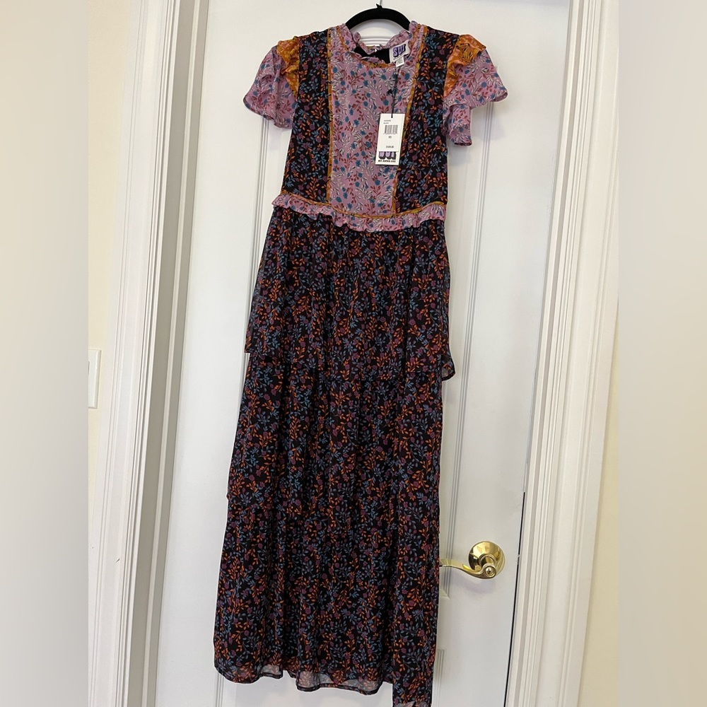 Sui by Anna Sui Women’s Falling Leaves Print Dress - XS